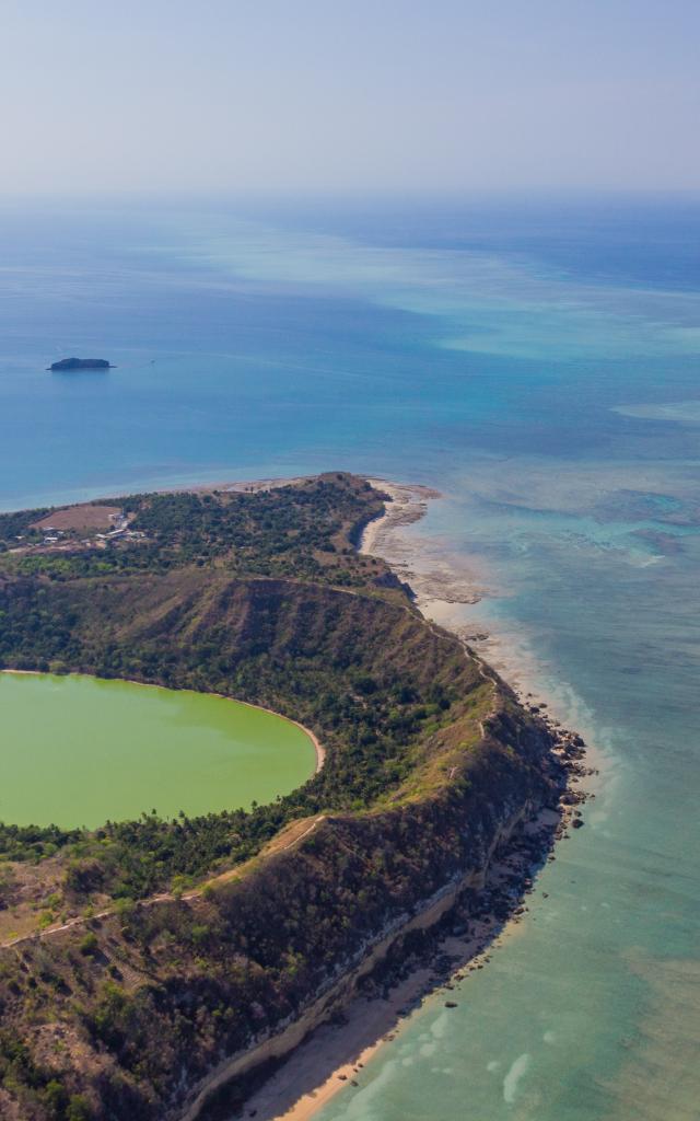 Le Lac Dziani est l'incontournable de Petite-Terre