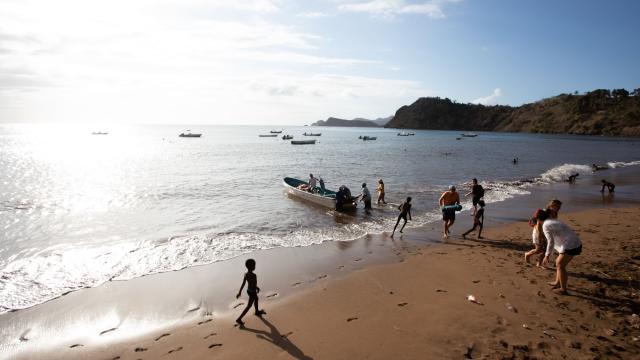 La plage de Mtsamboro