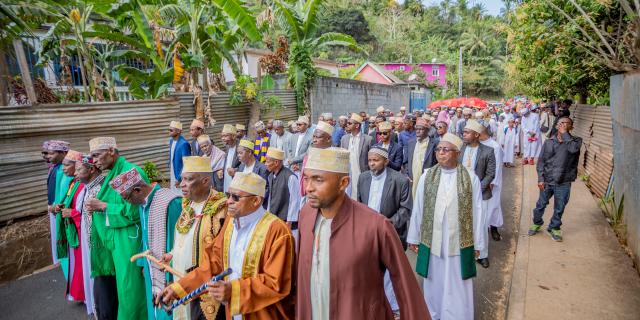 Mayotte Mulidi Manzaraka Kofia Culture Tradition Mariage 8532 Original