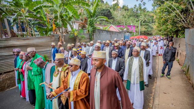 Mayotte Mulidi Manzaraka Kofia Culture Tradition Mariage 8532 Original