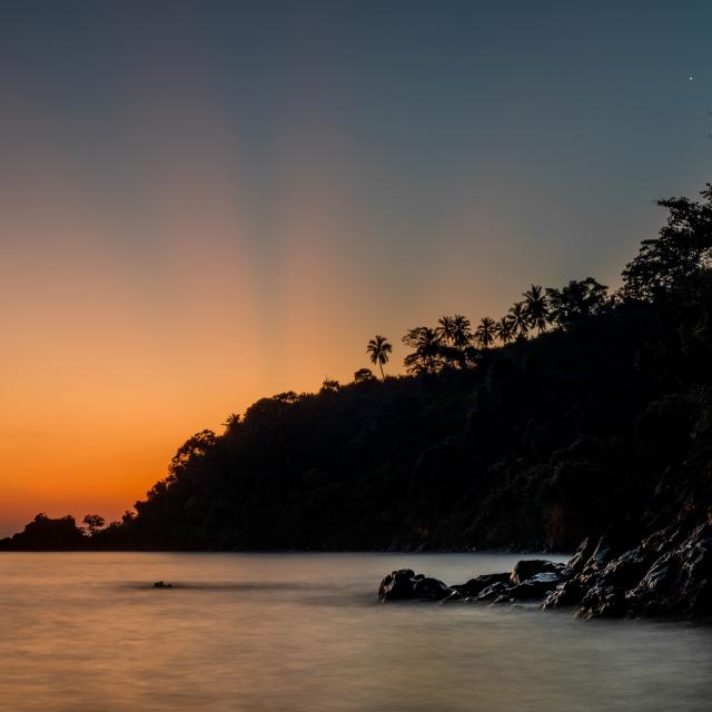 Sunset Mayotte Coucher De Soleil Baie Tsingoni Crepuscule Twilight Pose Longe Longshift Lagon 5462 Original