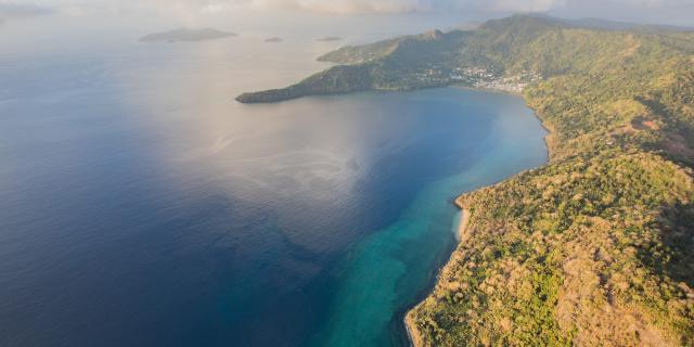 Le Nord De Mayotte vu depuis le ciel