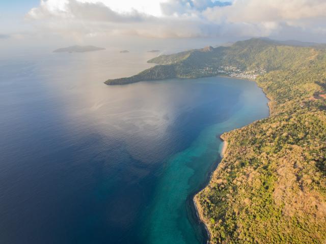 Le Nord De Mayotte vu depuis le ciel